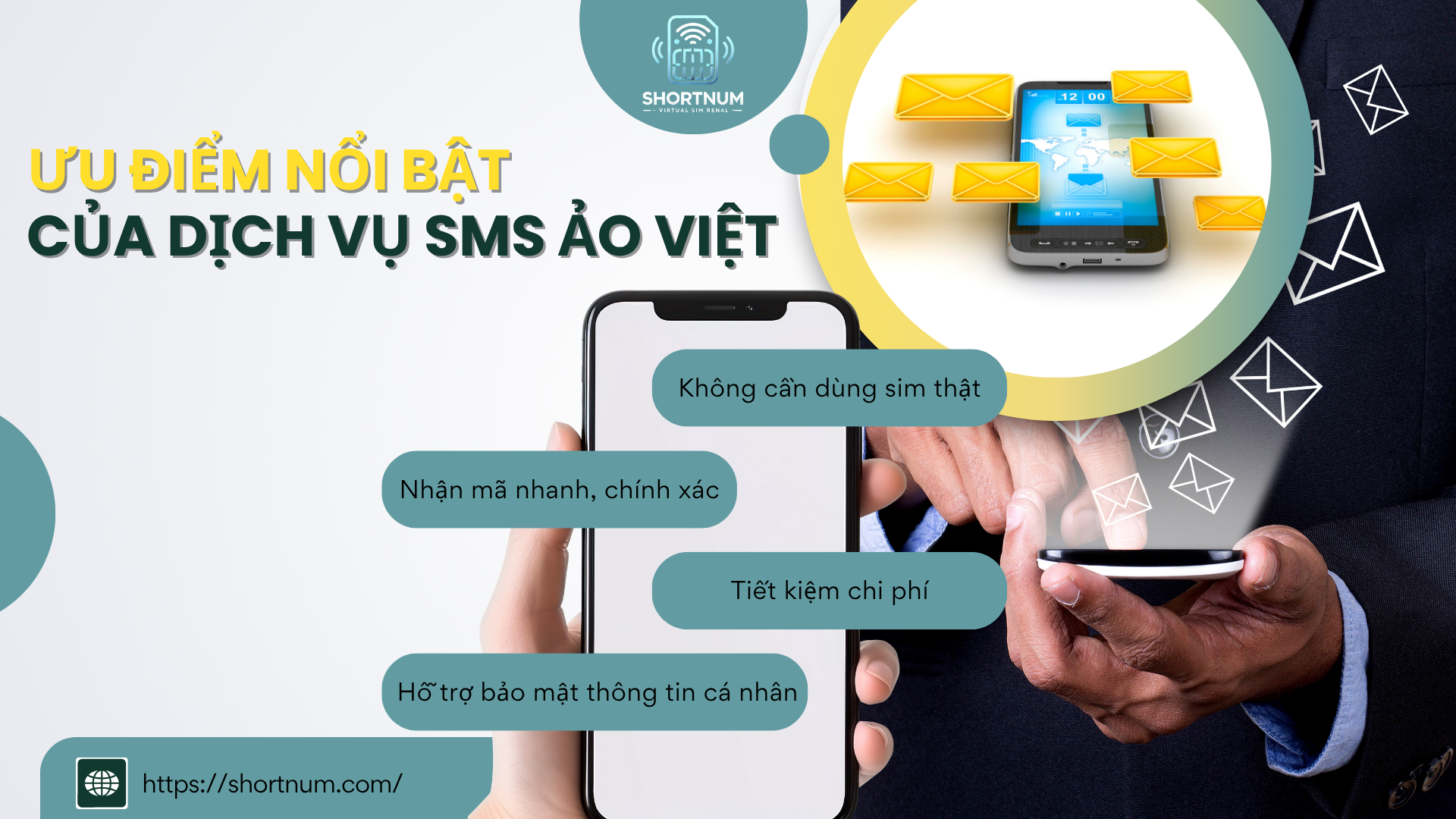 Dịch vụ SMS ảo Việt có nhiều ưu điểm nổi bật